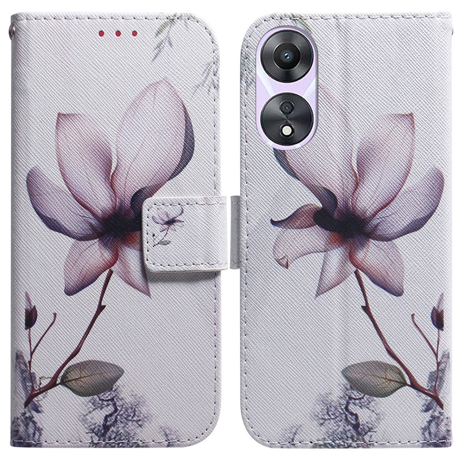 For Oppo A58 5G PU Leather Wallet Case Magnetic Clasp Pattern Printing Flip Stand Phone Cover For Oppo A58 5G PU Leather Wallet Case Magnetic Clasp Pattern Printing Flip Stand Phone Cover